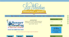 Desktop Screenshot of leewhedon.org