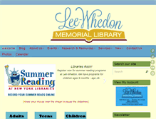 Tablet Screenshot of leewhedon.org